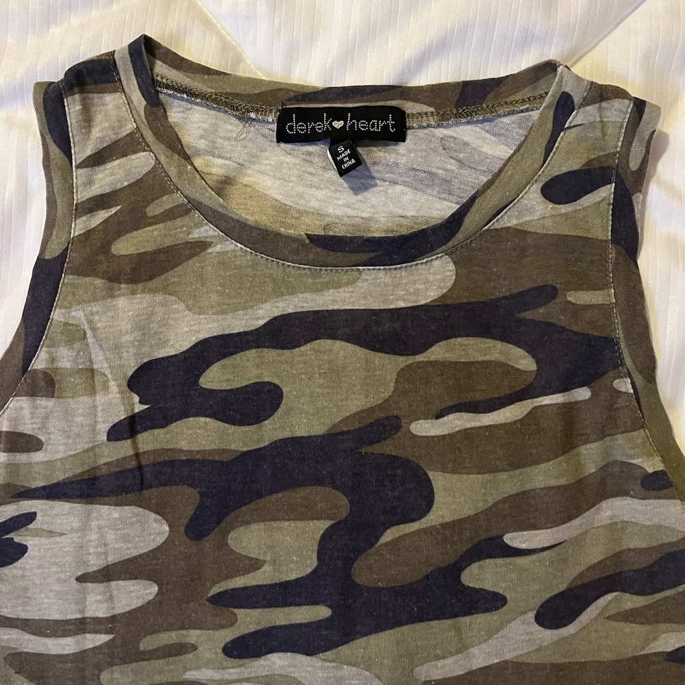 Camo Racerback Tank - Picture 2 of 4